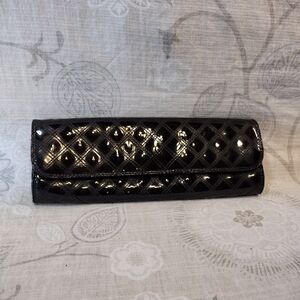 GAP Black Quilted Clutch